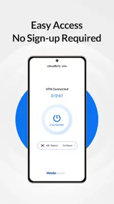 Cloudbric VPN – Fast & Secure android App screenshot 2